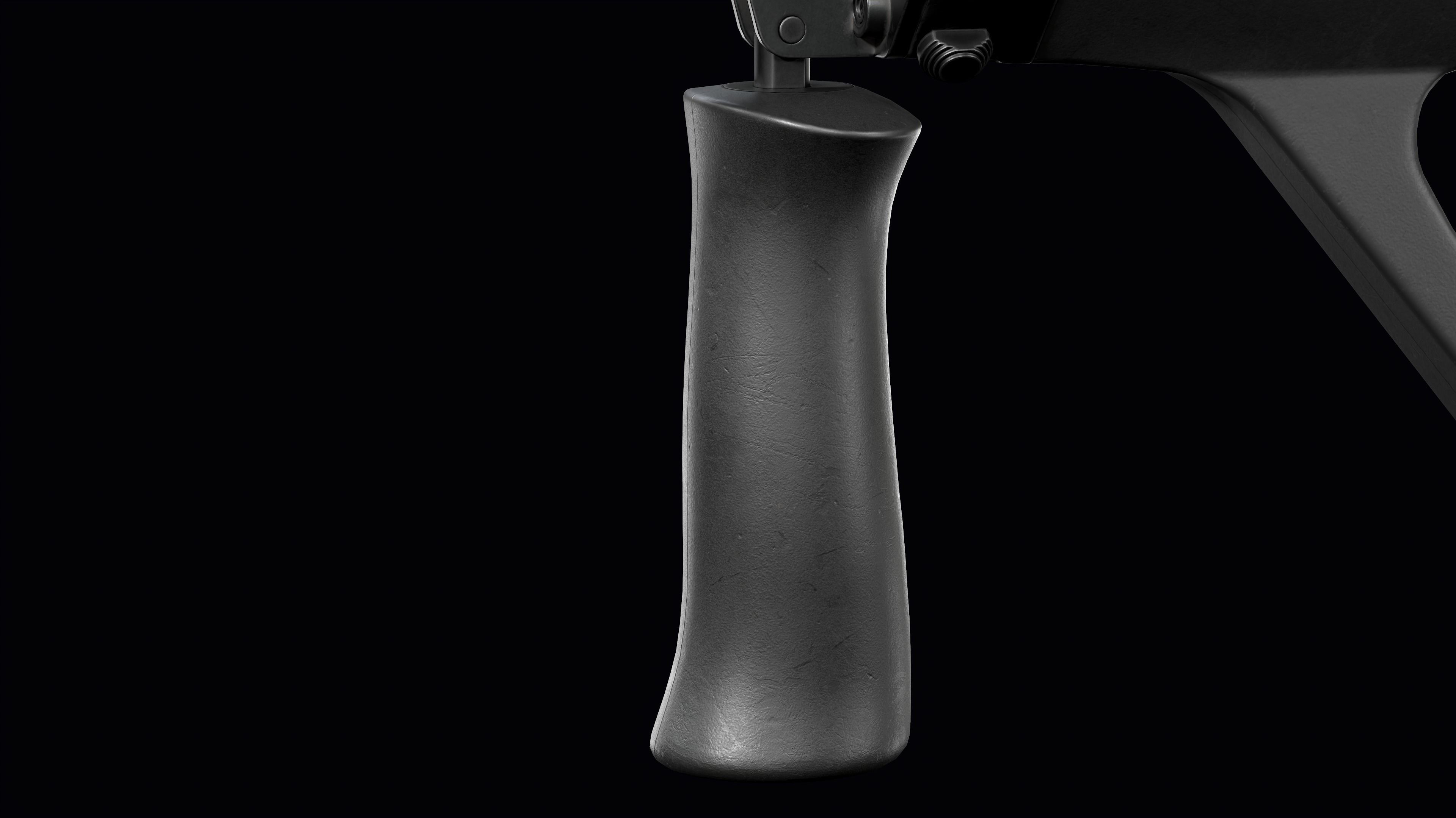 Tactical modular assault rifle Bullpup Steyr AUG A3 Low-poly 3D model_30