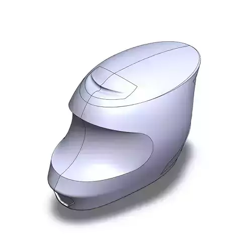 Motorcycle Helmet 3D print model