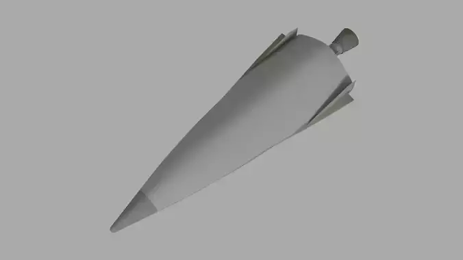Model 192 ISINGLASS reconnaissance aircraft 3D print model