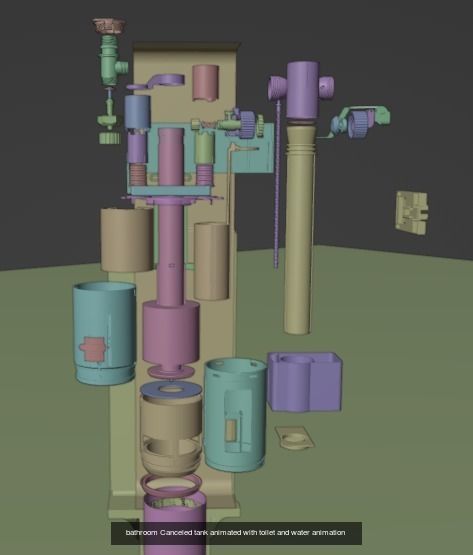 complete canceled tank assets 3D Model Collection_2