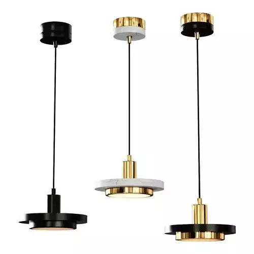 simple marble chandelier lr250115