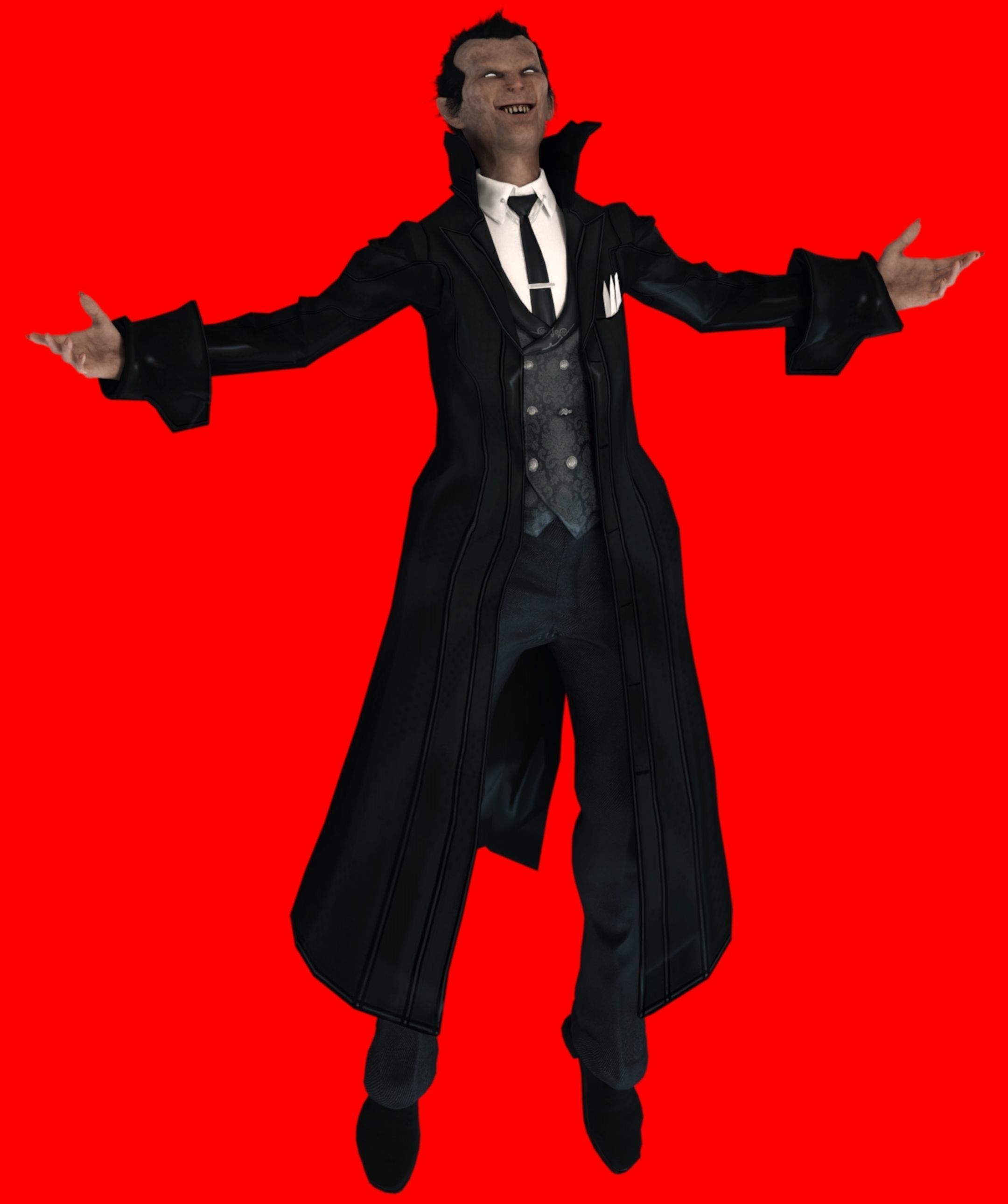 Count Dracula -  Vlad Tepes 3D model_9