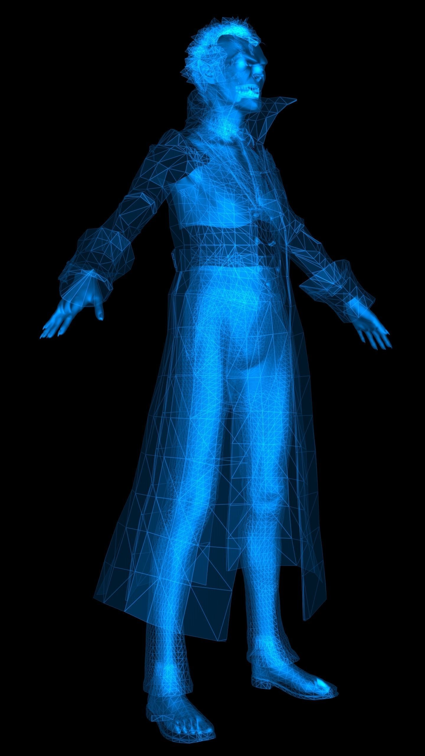 Count Dracula -  Vlad Tepes 3D model_1