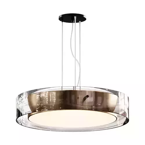 round acrylic led chandelier