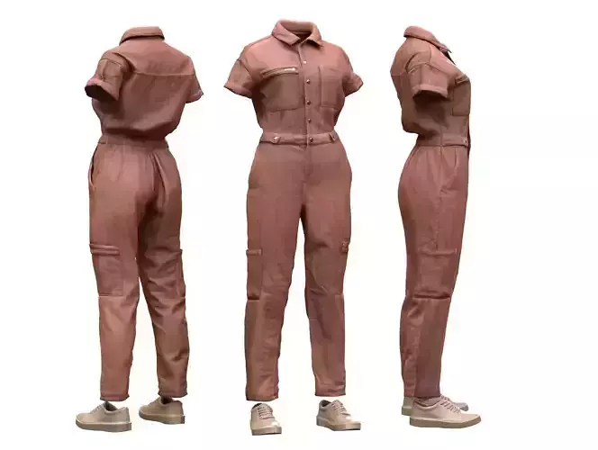 Female Overall Outfit 1