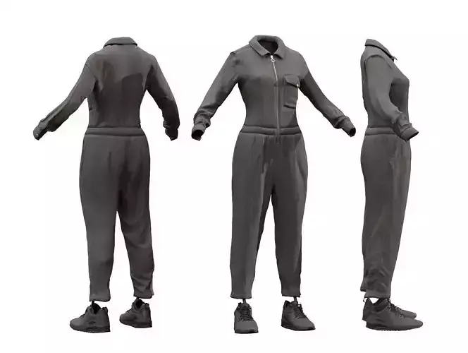 Female Overall Outfit 2