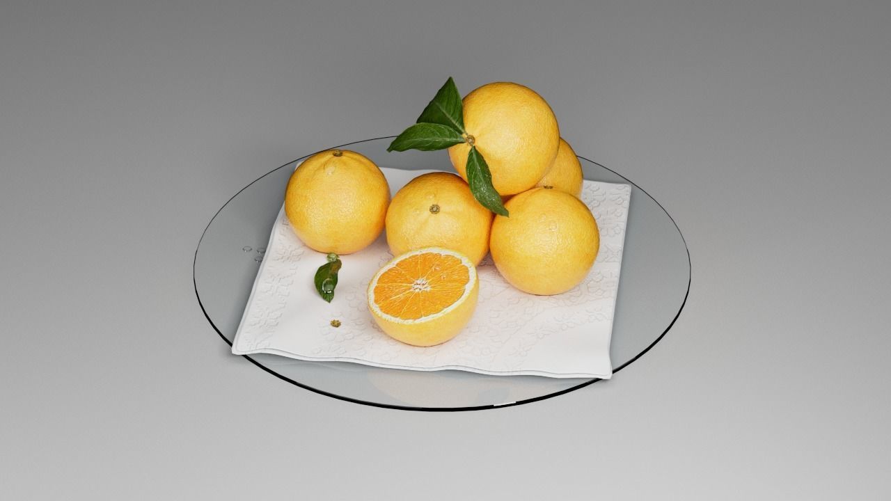 Orange 3D model_20