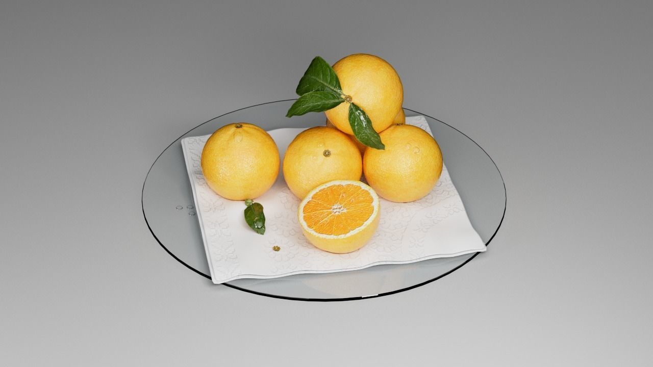 Orange 3D model_22