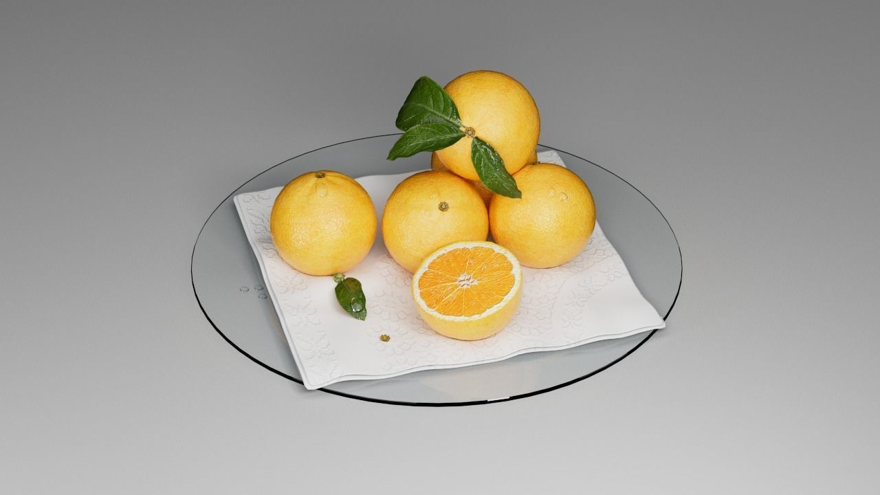 Orange 3D model_23