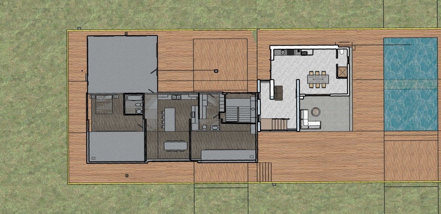 Modern House Apartment Design 3D model_10