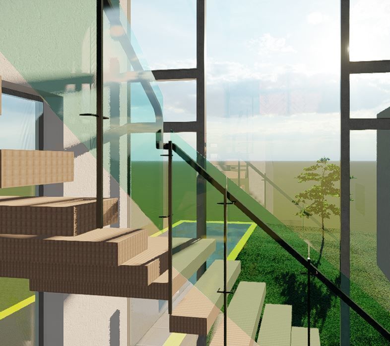 Modern House Apartment Design 3D model_1