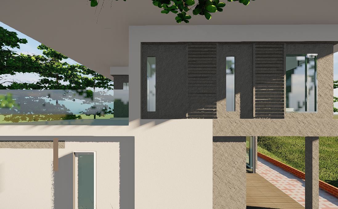 Modern House Apartment Design 3D model_7