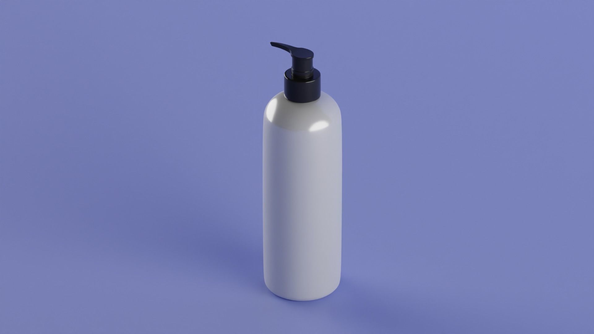 Pump bottle 3D model_2