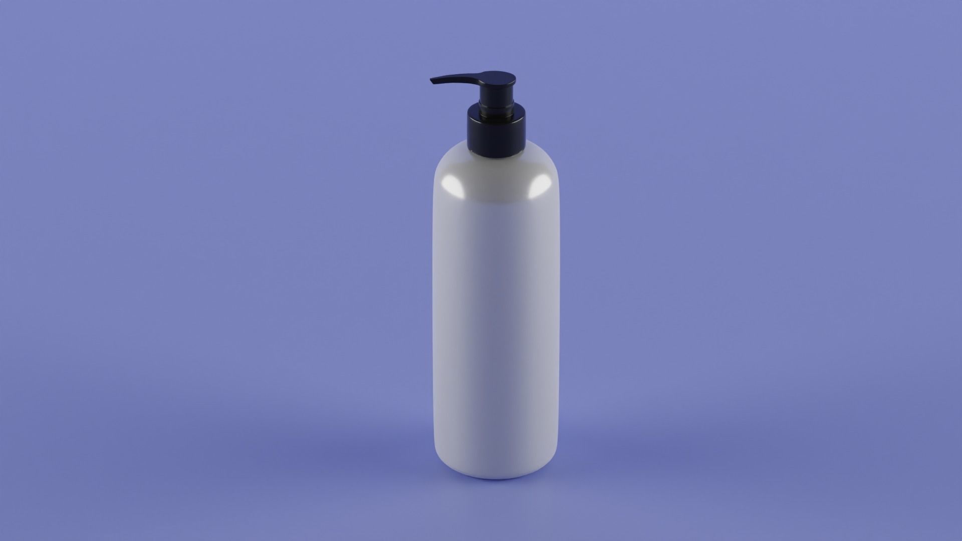 Pump bottle 3D model_1