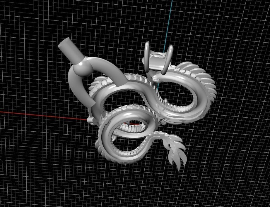 Dragon 4 3D print model_7