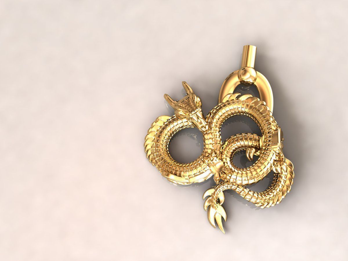 Dragon 4 3D print model_2