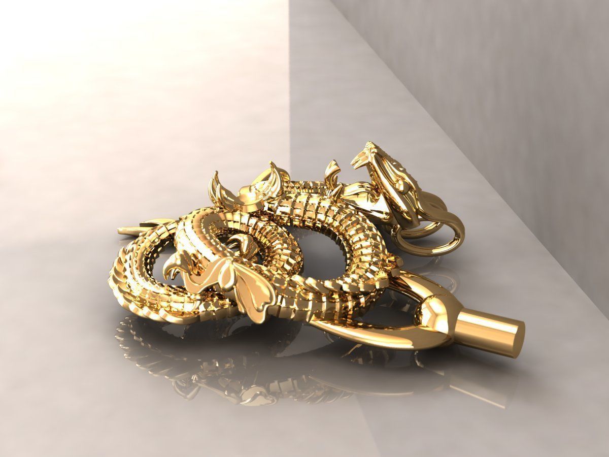 Dragon 4 3D print model_3