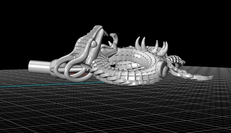 Dragon 4 3D print model_10