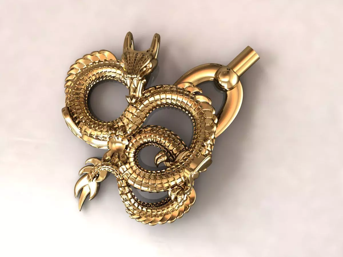 Dragon 4 3D print model_0