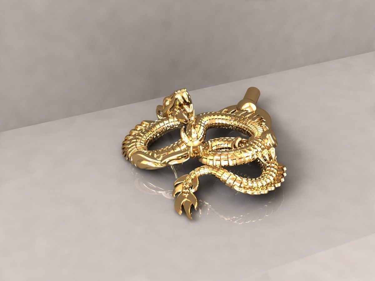 Dragon 4 3D print model_5