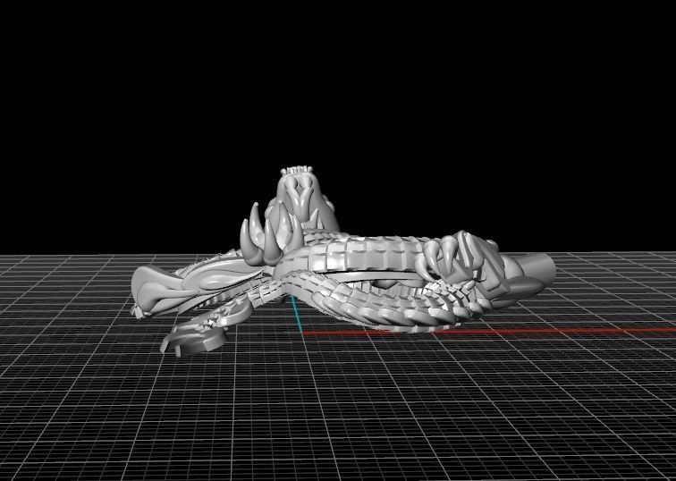 Dragon 4 3D print model_8