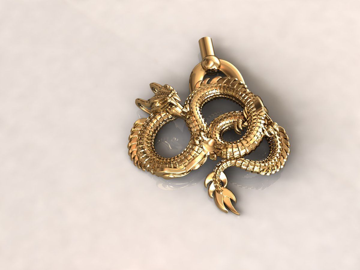 Dragon 4 3D print model_1