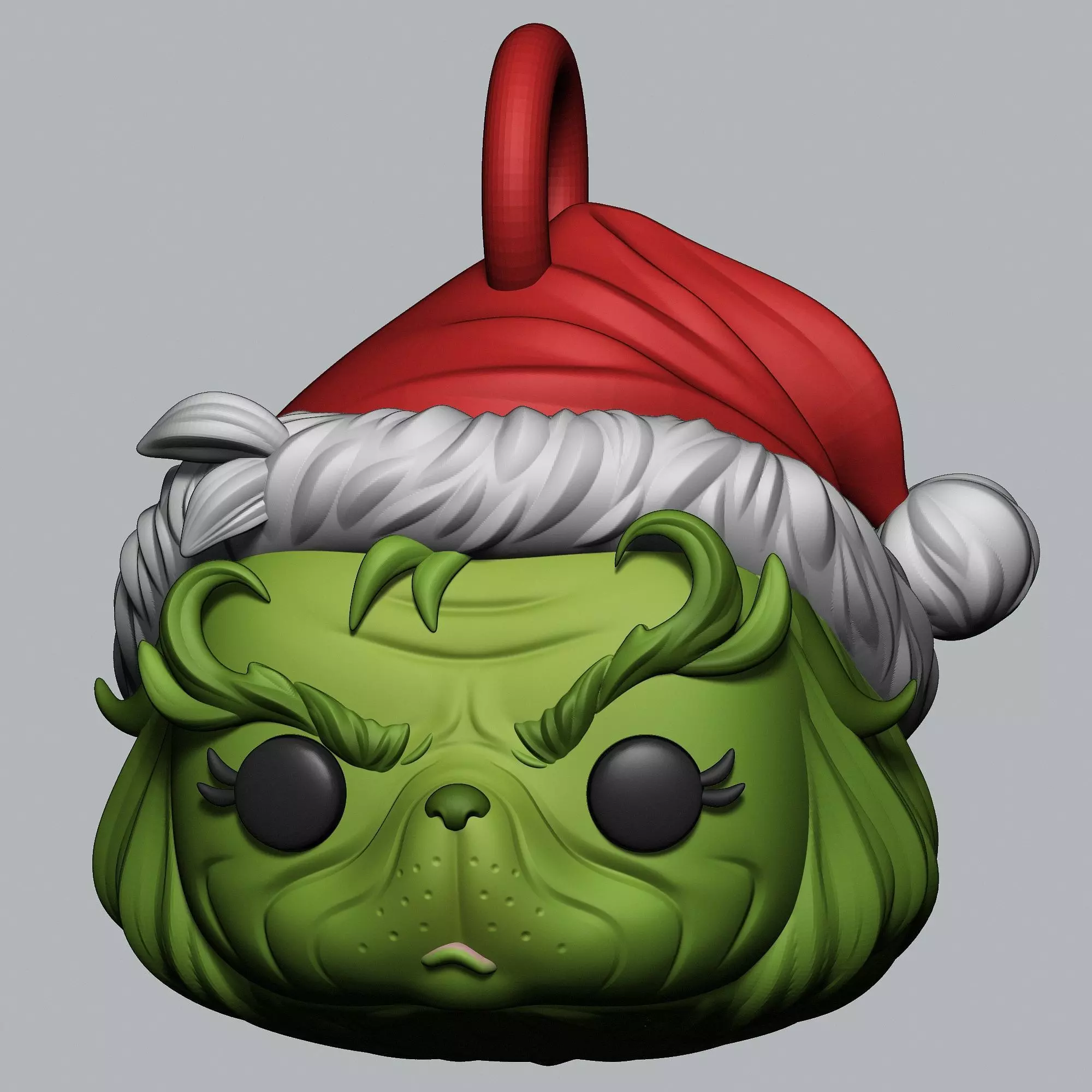 GRINCH - CHRISTMAS ORNAMENT 3D print model_0