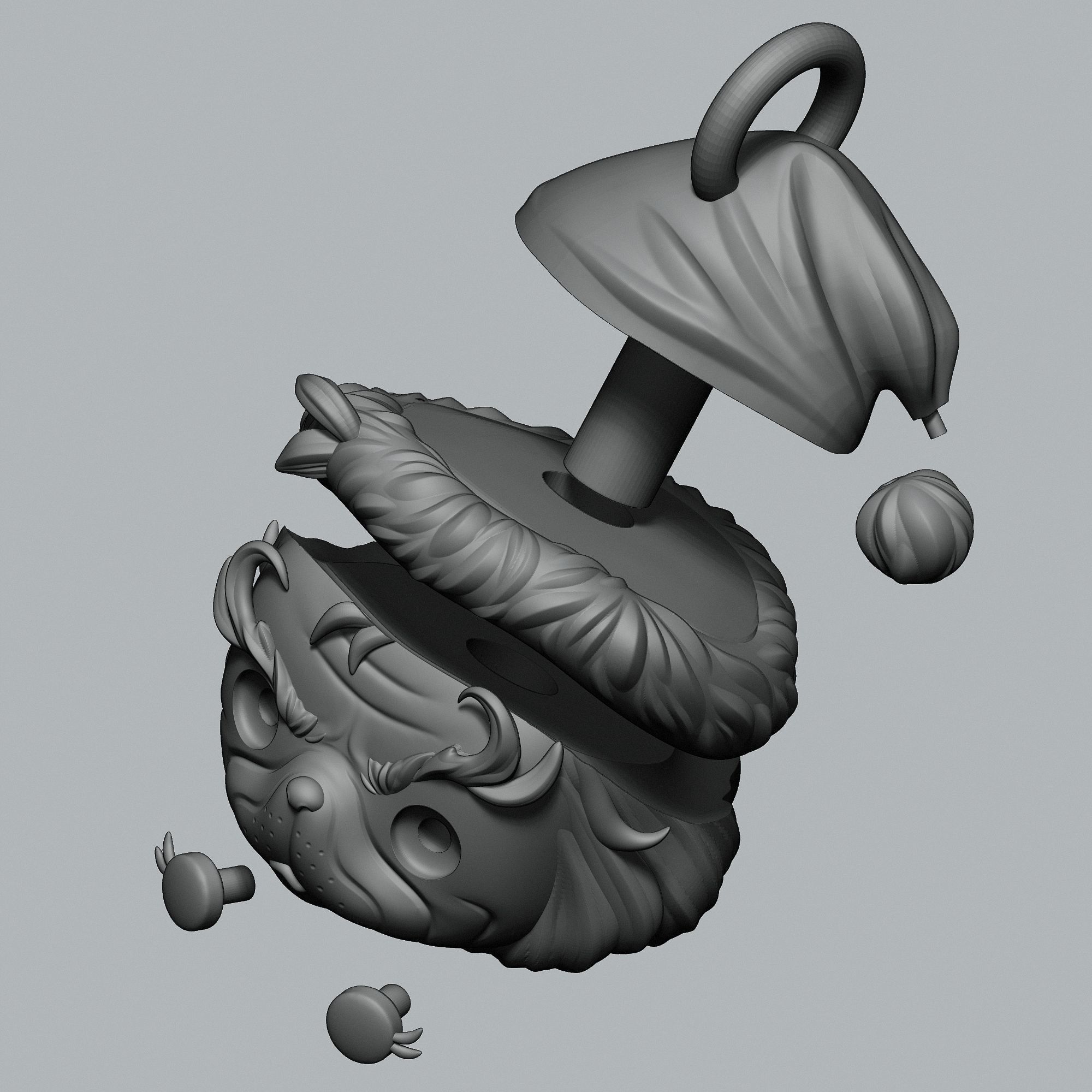 GRINCH - CHRISTMAS ORNAMENT 3D print model_5