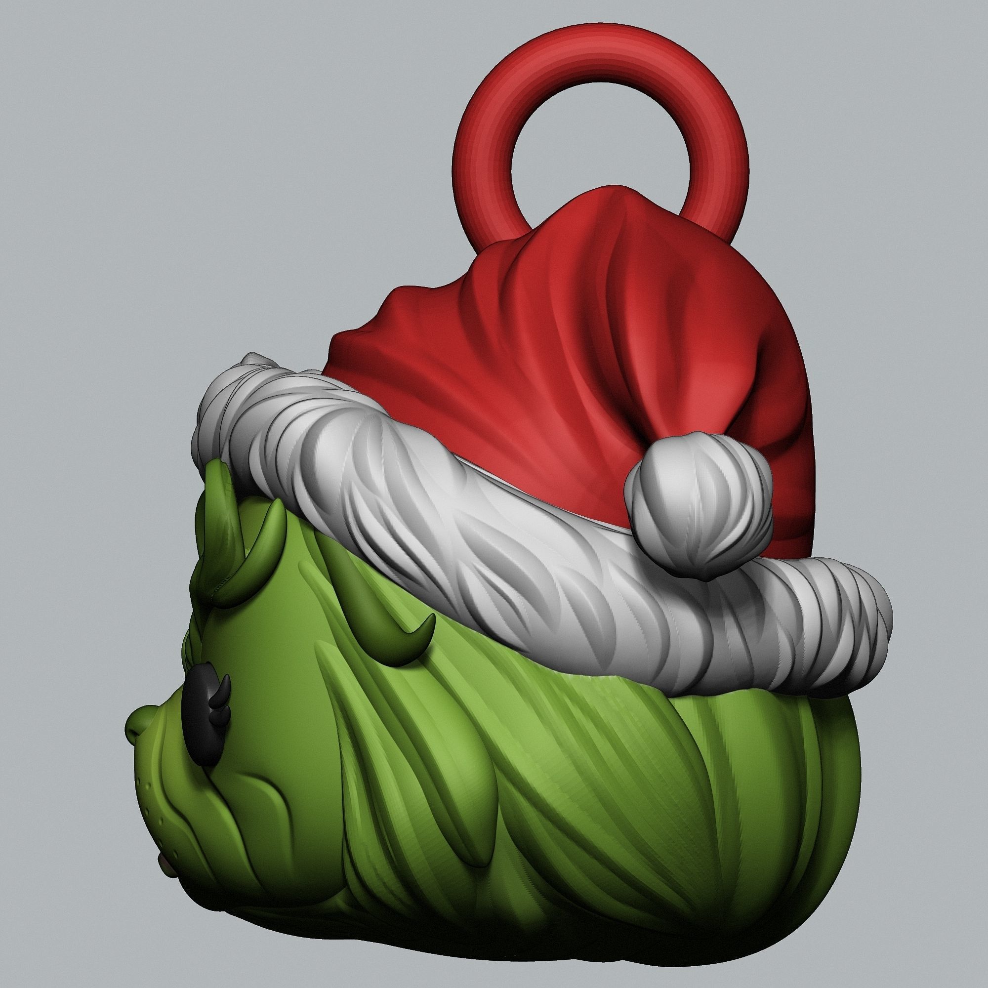 GRINCH - CHRISTMAS ORNAMENT 3D print model_1