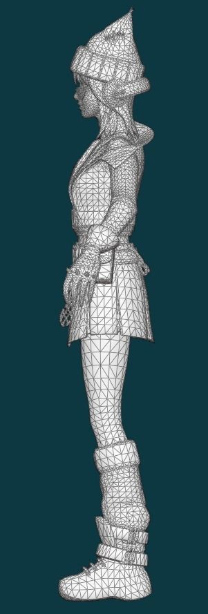 Hope - Fortnite Low-poly 3D model_14