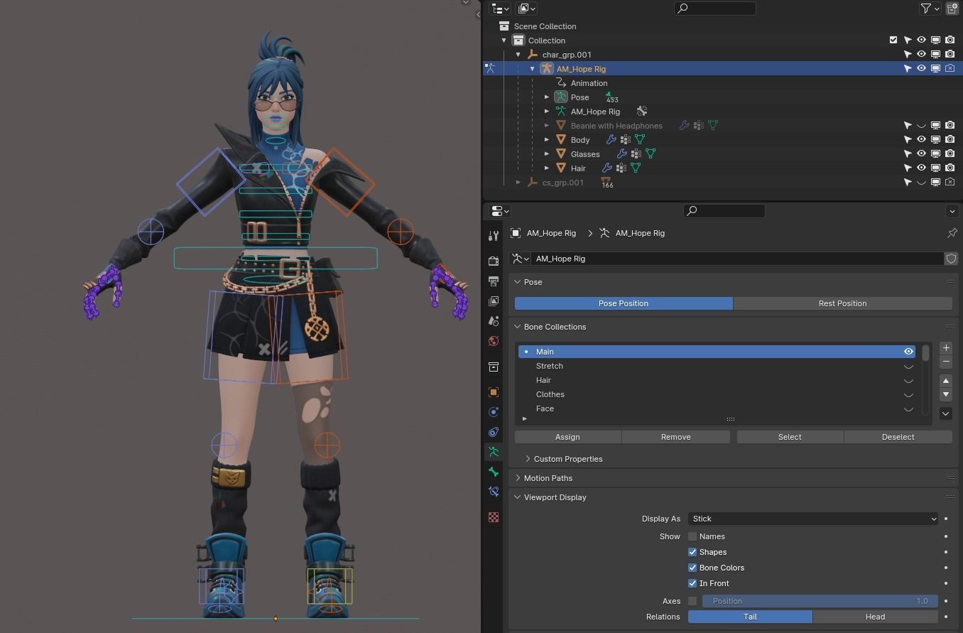 Hope - Fortnite Low-poly 3D model_9