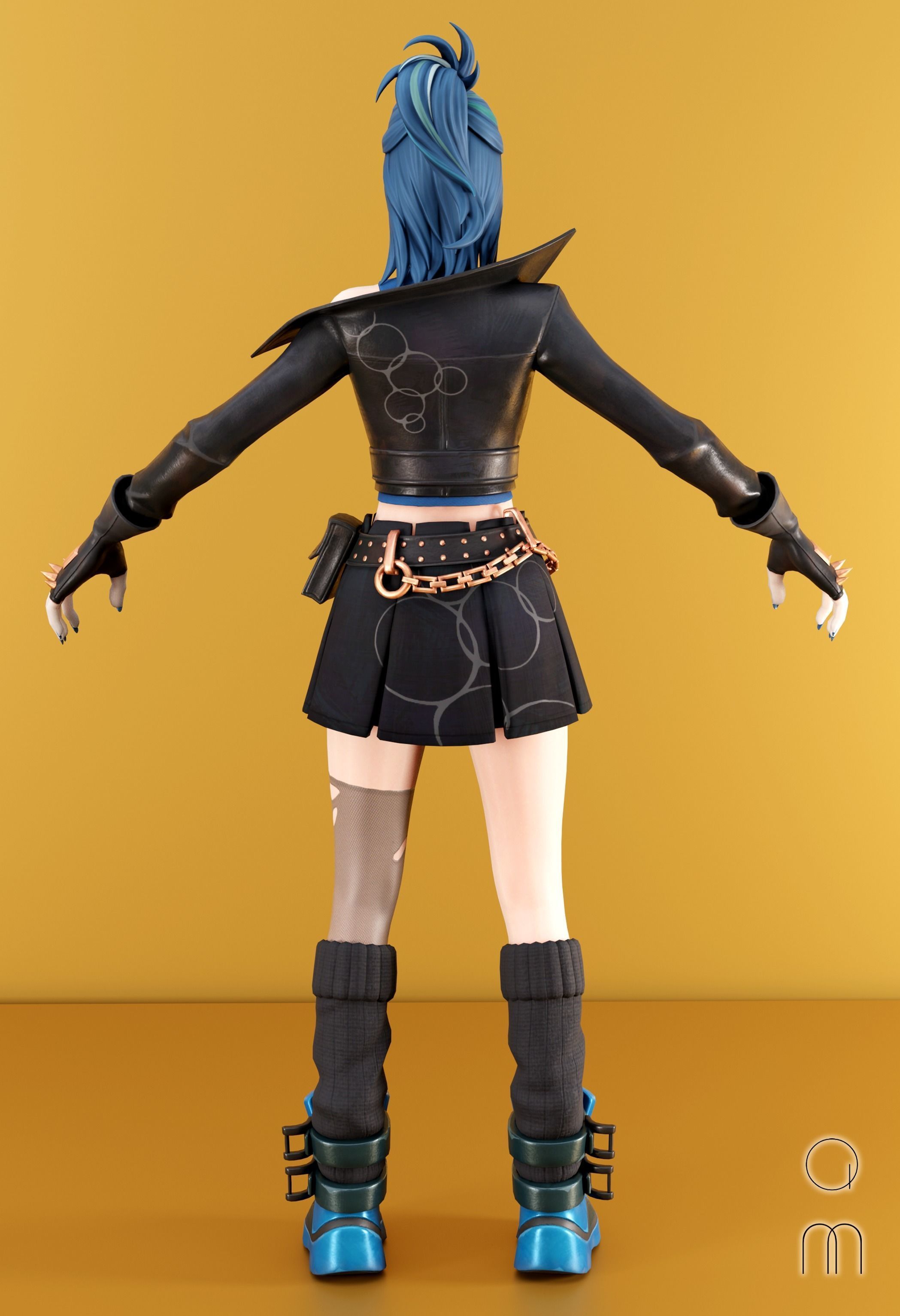 Hope - Fortnite Low-poly 3D model_2