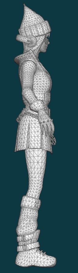 Hope - Fortnite Low-poly 3D model_13