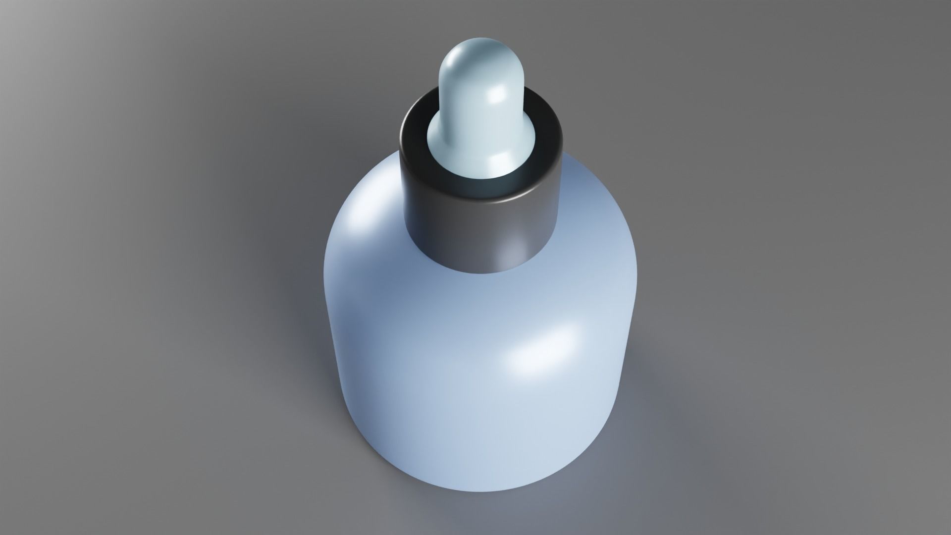 Dropper bottle 3d modle 3D model_4