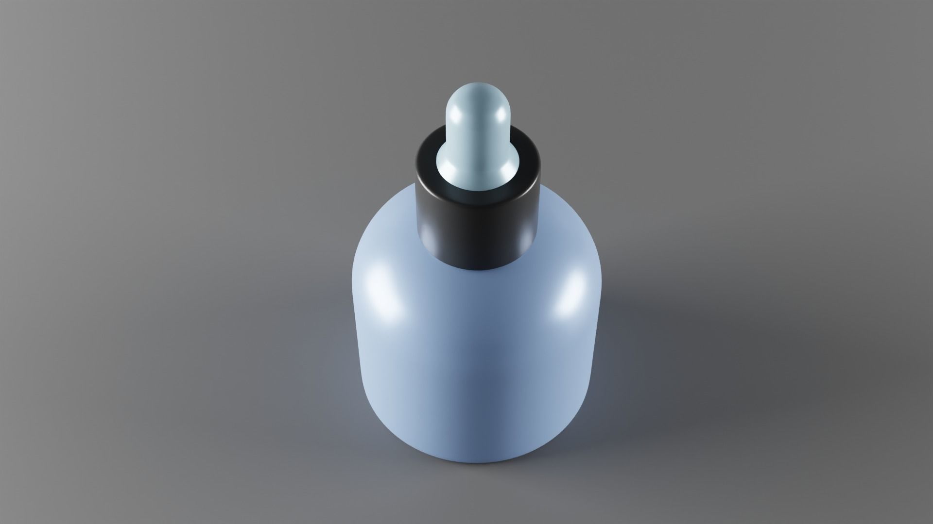 Dropper bottle 3d modle 3D model_1