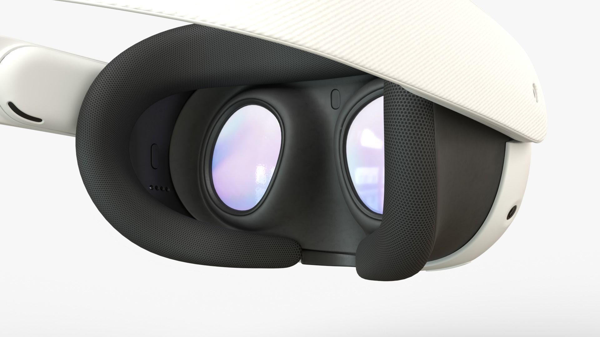 Meta Quest 3 with Meta Touch Plus controllers 3D model_10