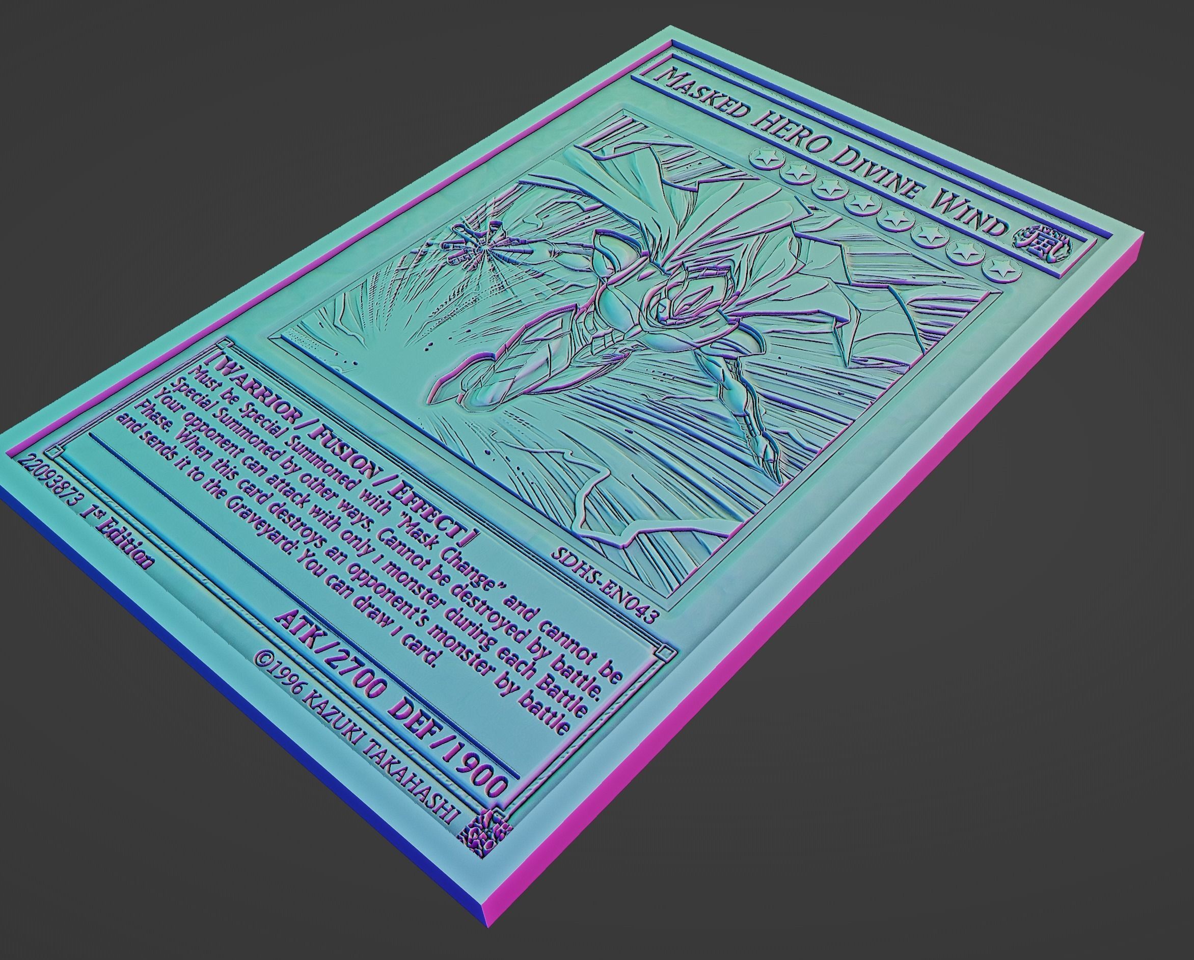 anime  3D print model_5