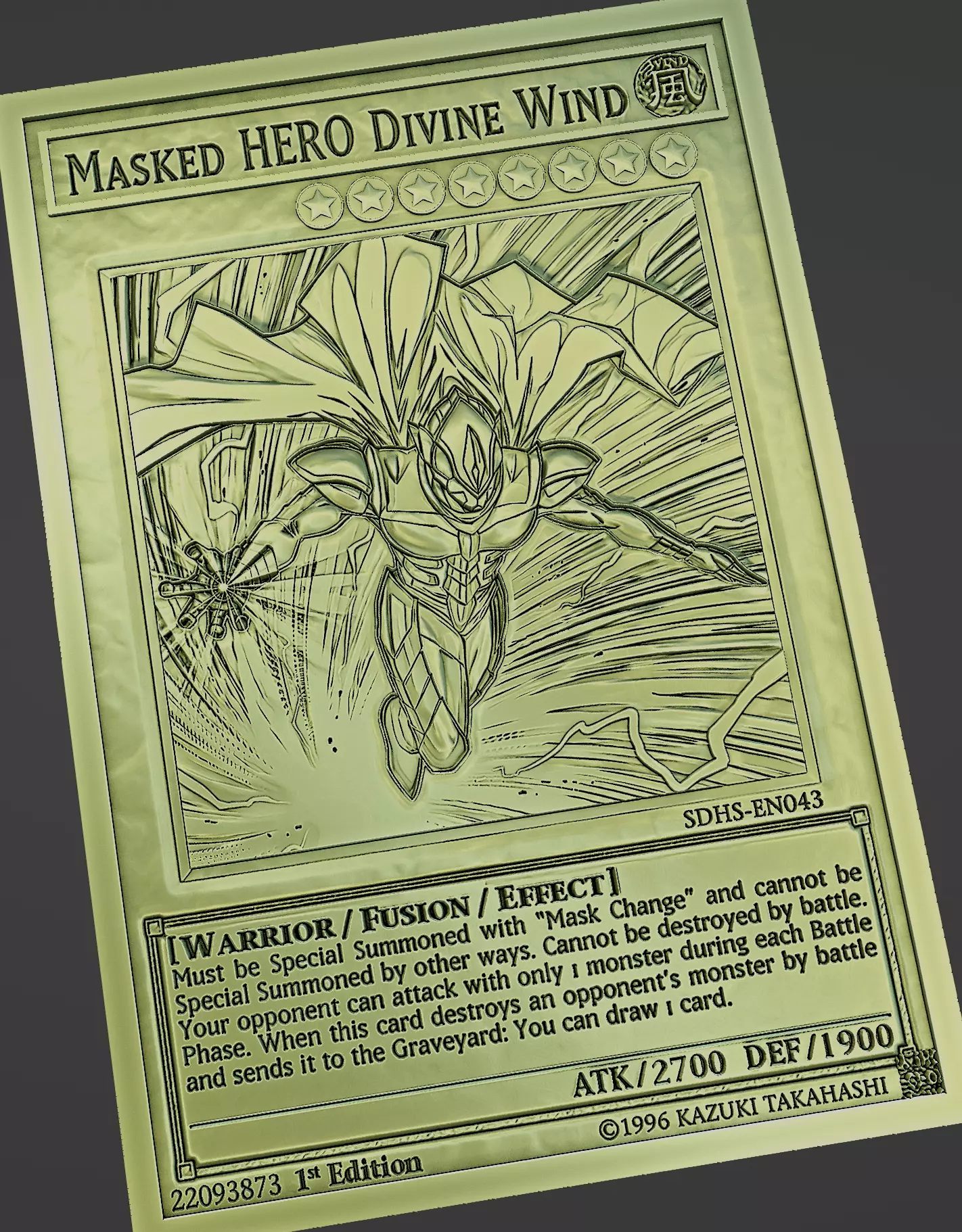 anime  3D print model_0