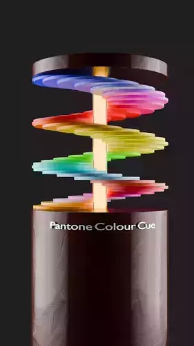 Abstract Table Light Free 3D model