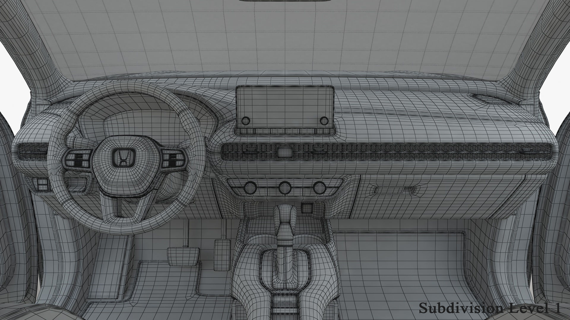 Honda HR-V 2023 3D model_23
