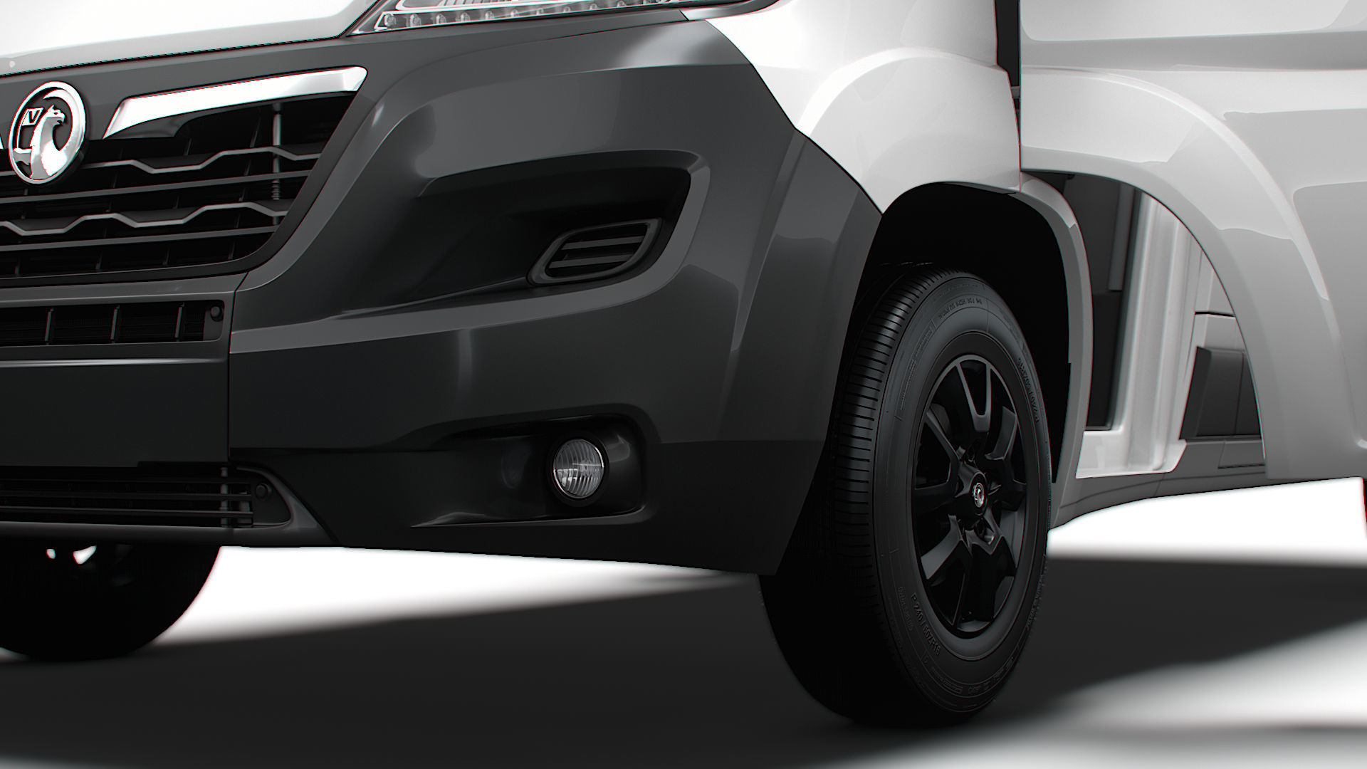 Vauxhall Movano Van L2H2 HQ Interior 2023 3D model_3