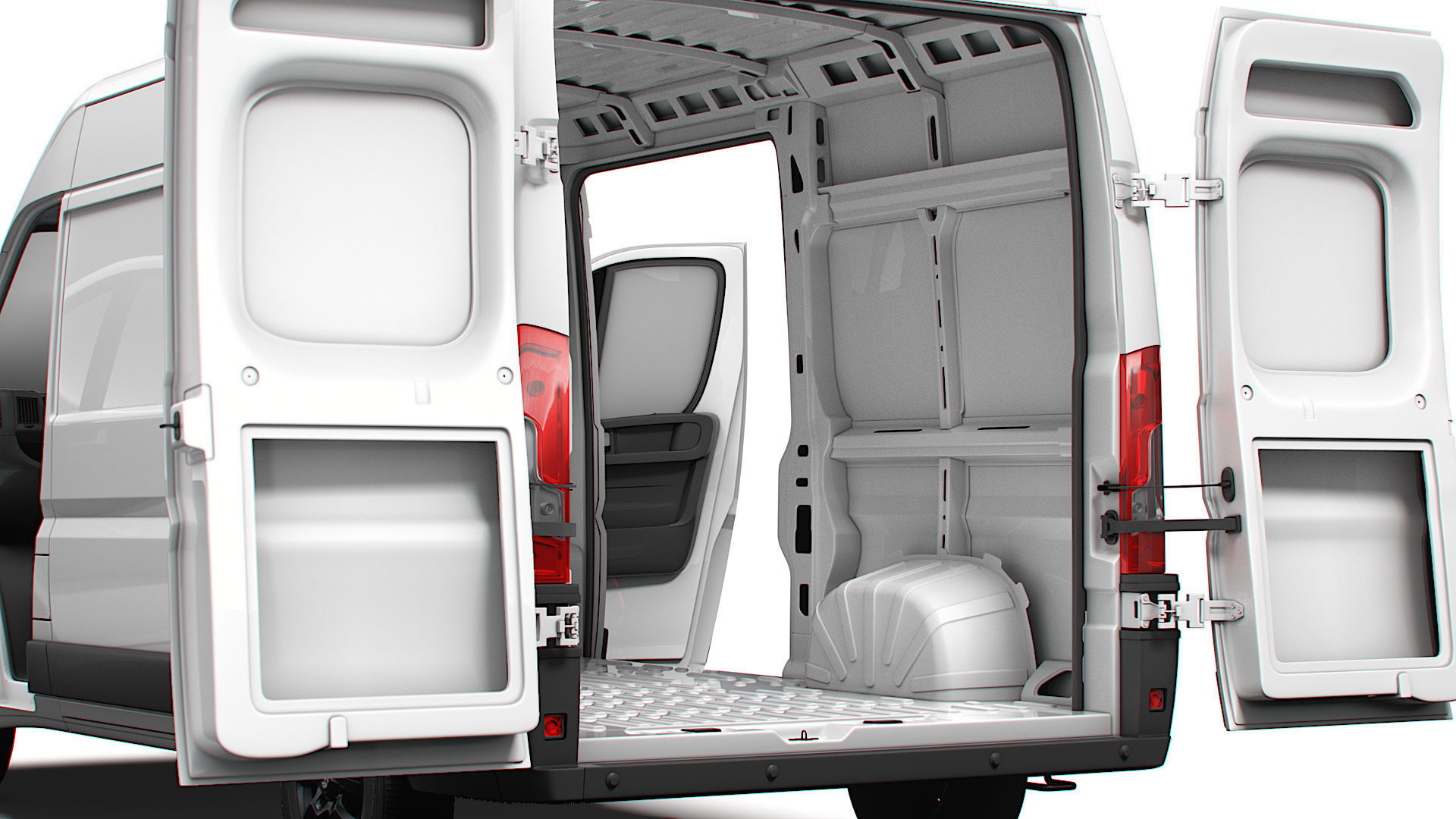 Vauxhall Movano Van L2H2 HQ Interior 2023 3D model_2