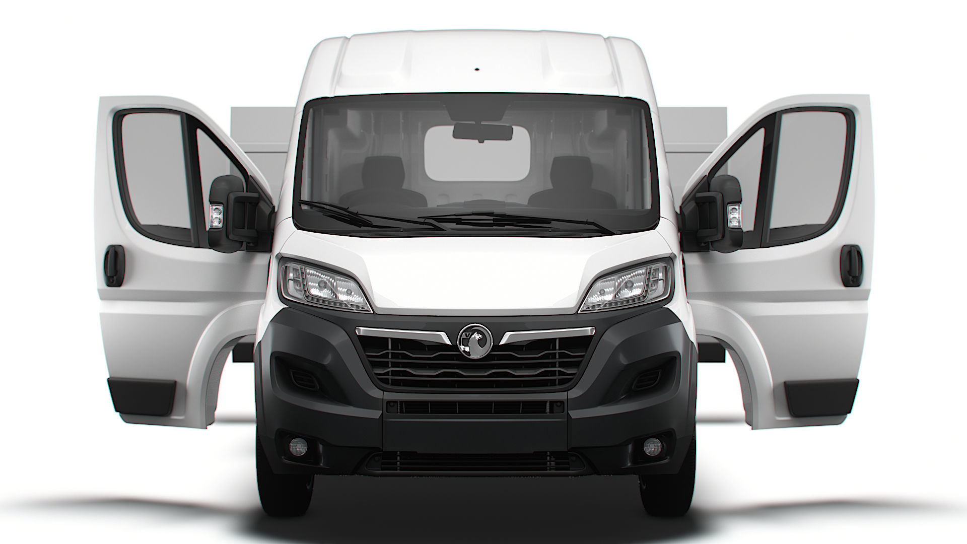 Vauxhall Movano Van L2H2 HQ Interior 2023 3D model_6