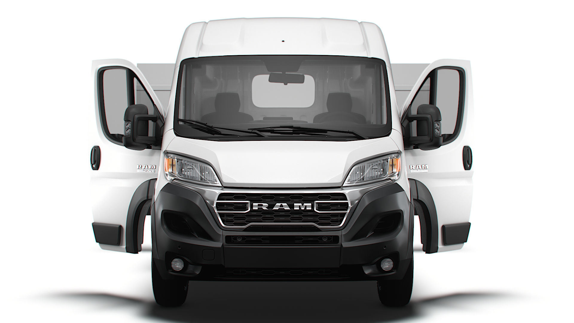 RAM Promaster Van L2H2 HQ Interior 2023 3D model_6