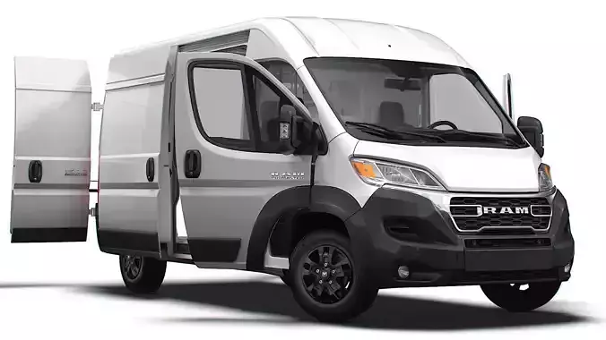 RAM Promaster Van L2H2 HQ Interior 2023