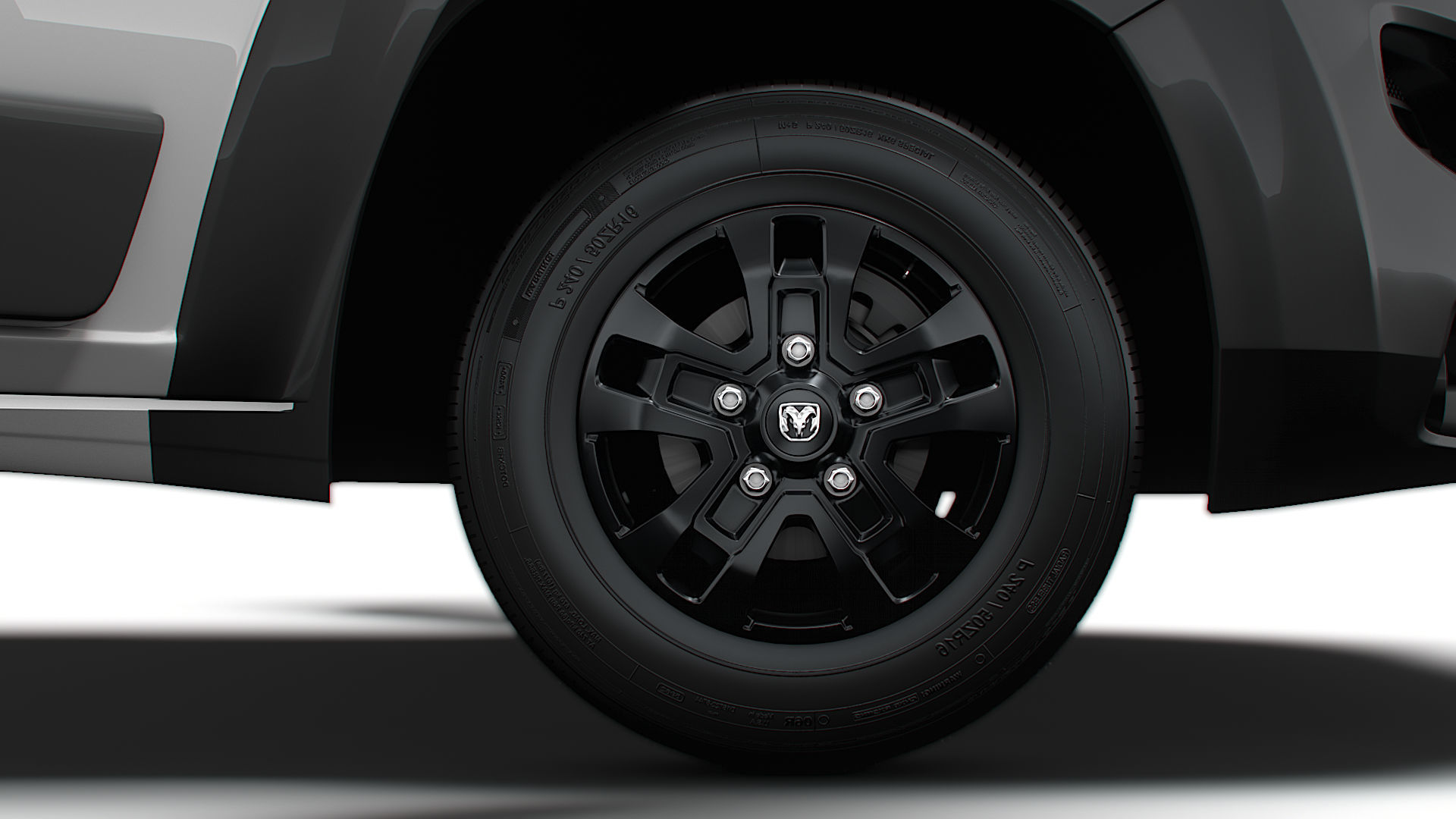 RAM Promaster Van L2H2 HQ Interior 2023 3D model_9