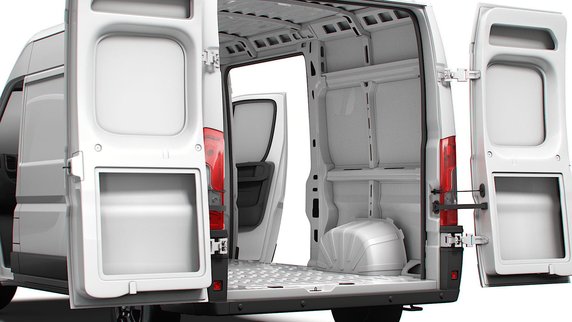 RAM Promaster Van L2H2 HQ Interior 2023 3D model_2