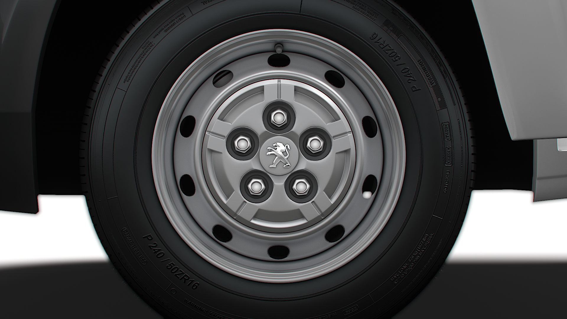 Peugeot Boxer Van L2H2 HQ Interior 2023 3D model_12