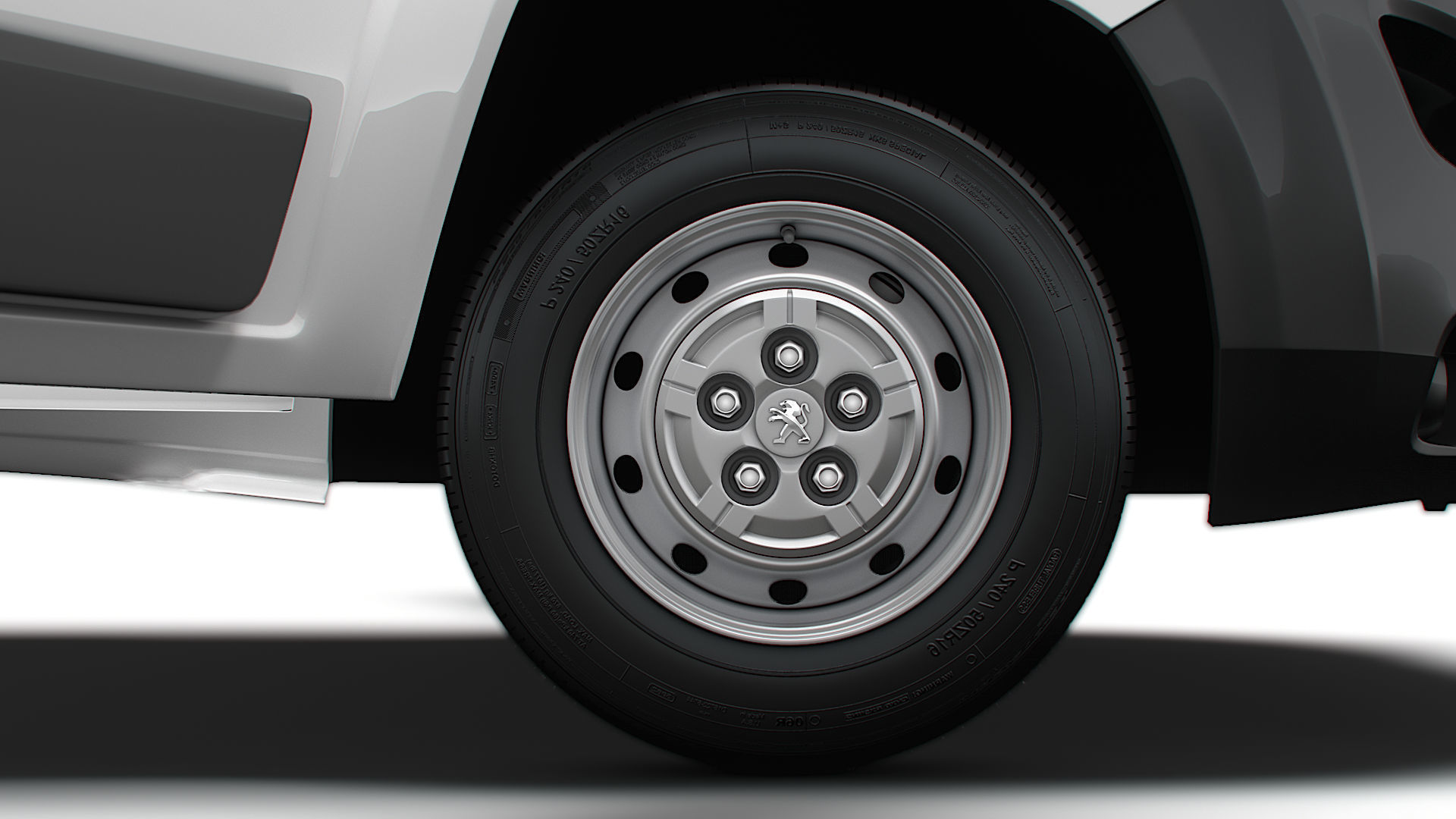 Peugeot Boxer Van L2H2 HQ Interior 2023 3D model_9