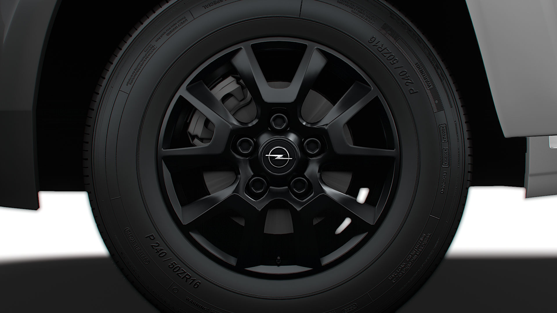 Opel Movano Van L2H2 HQ Interior 2023 3D model_12